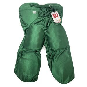 NWT Wilson‎ Youth M Med Medium (26-28) Redi-Play Football Pants w/ Green